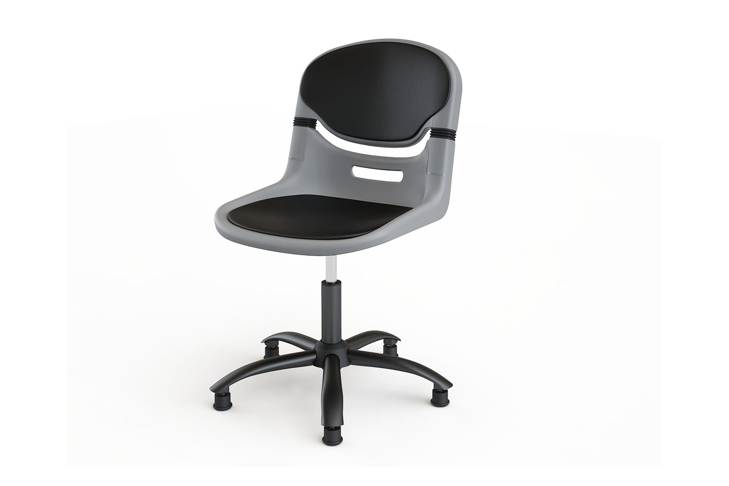 Silla giratoria con ruedas