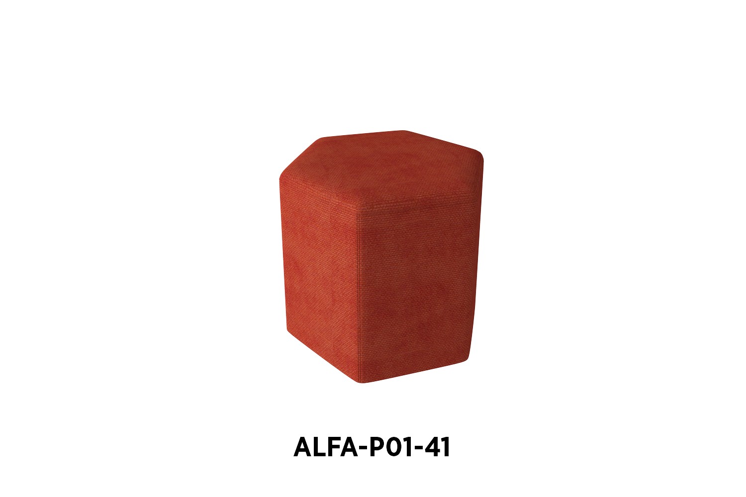 Puf tapizado Alfa