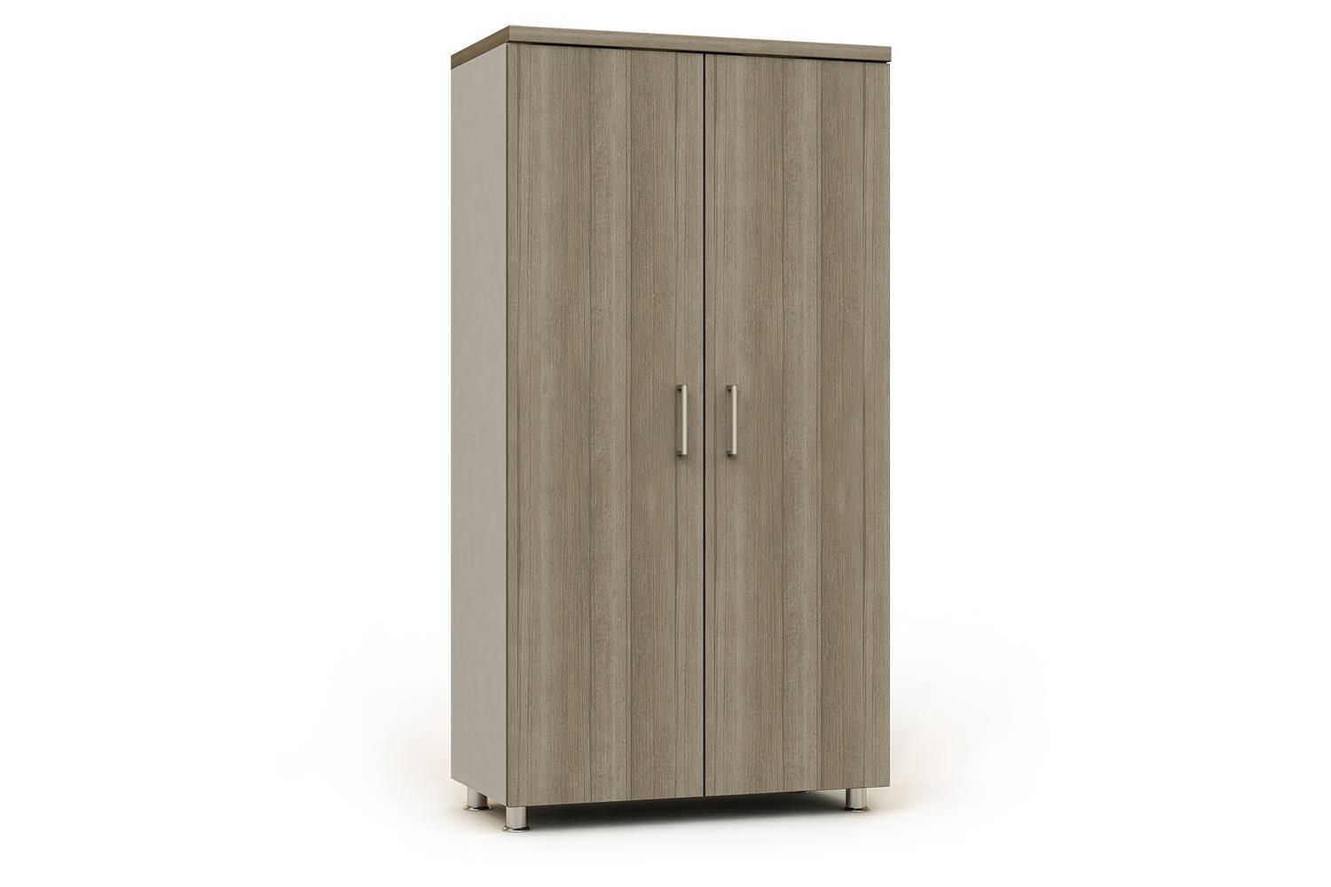 Armari modular ample amb portes de fusta