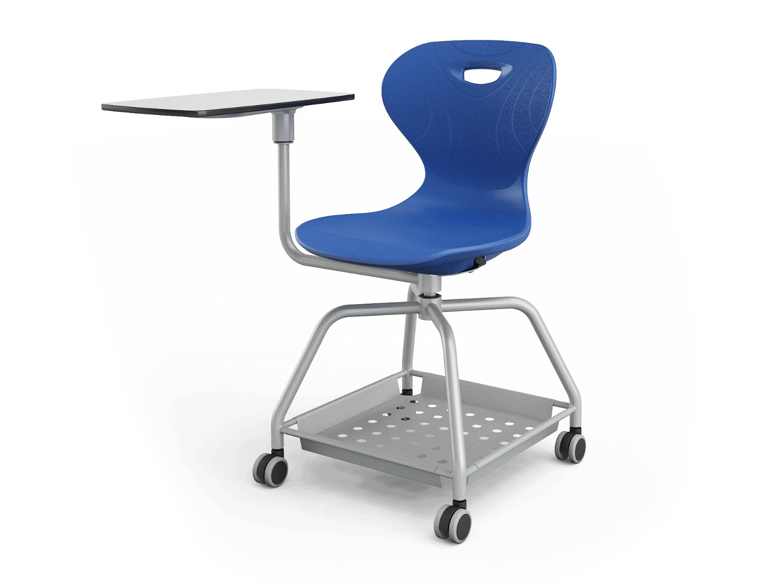 Silla con pala y base Bingo con ruedas
