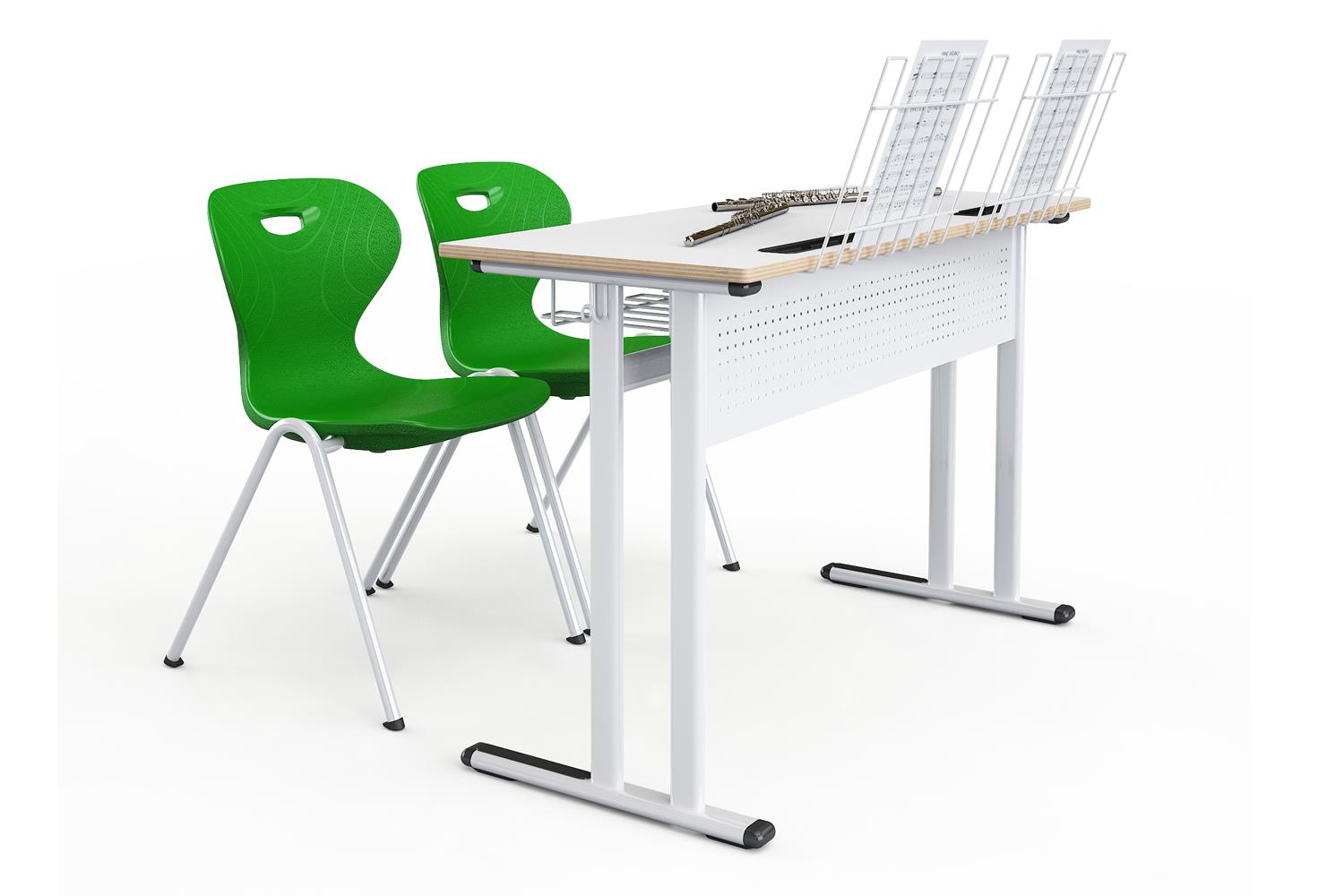Table Galaxy double of music laminate metal panel