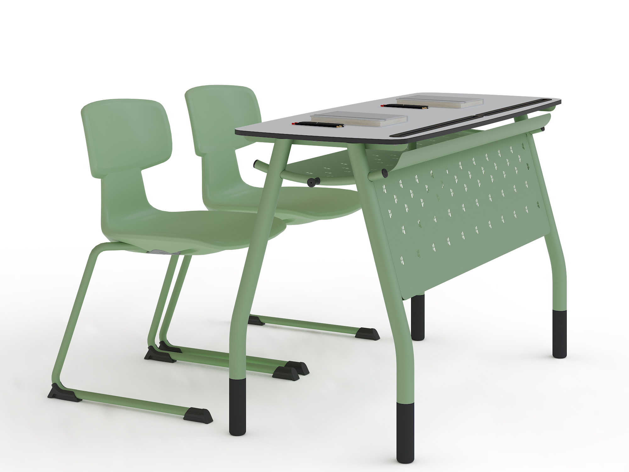 Pupitre Minka doble Compact estàndard