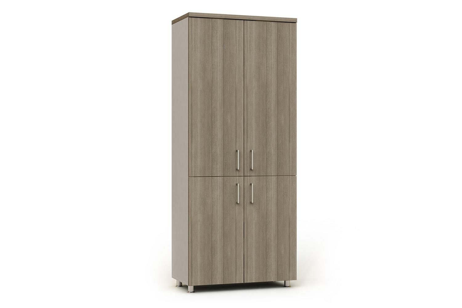 Armari modular alt ample amb doble porta de fusta