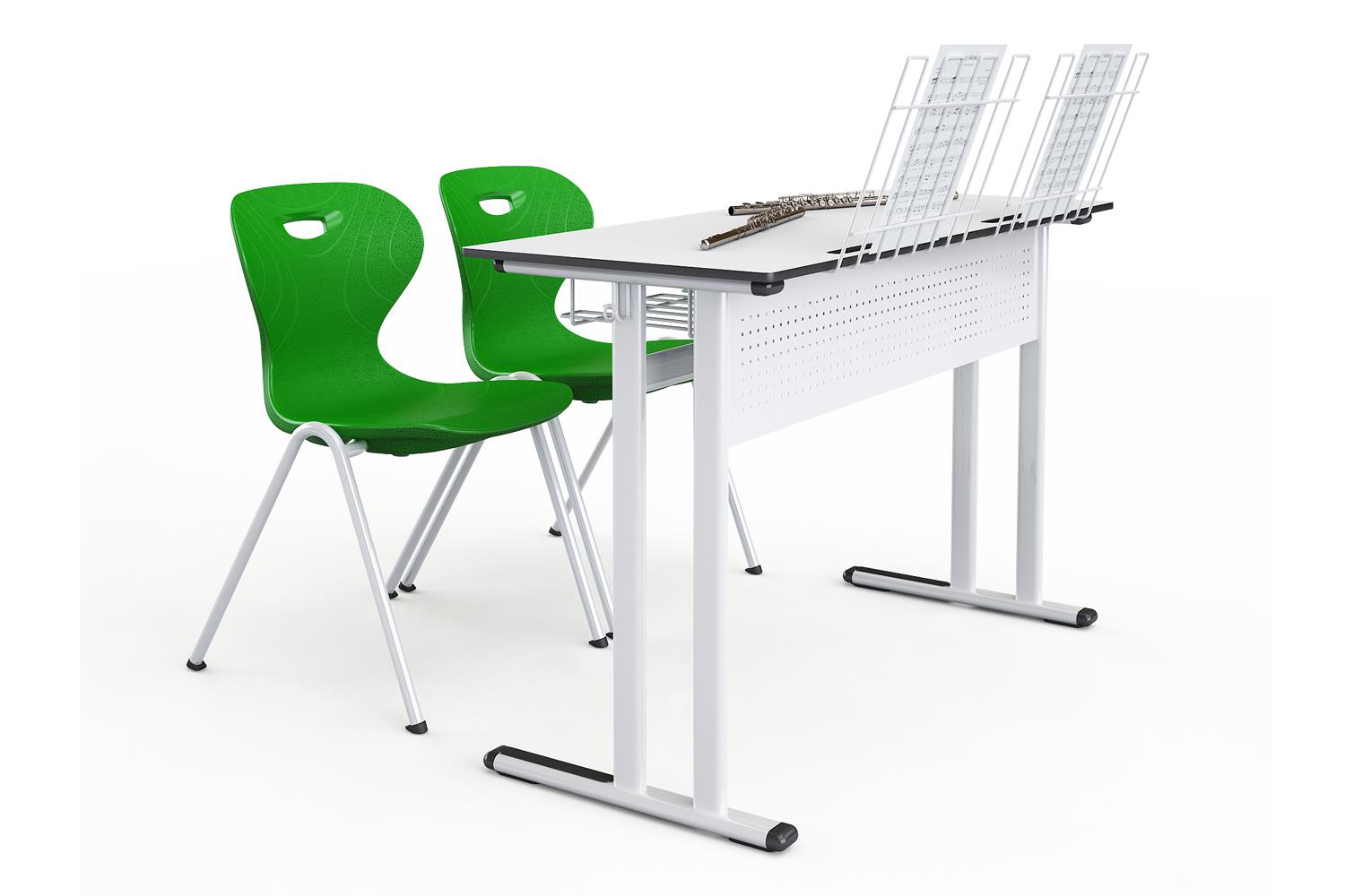 Table Galaxy double of music compact metal panel