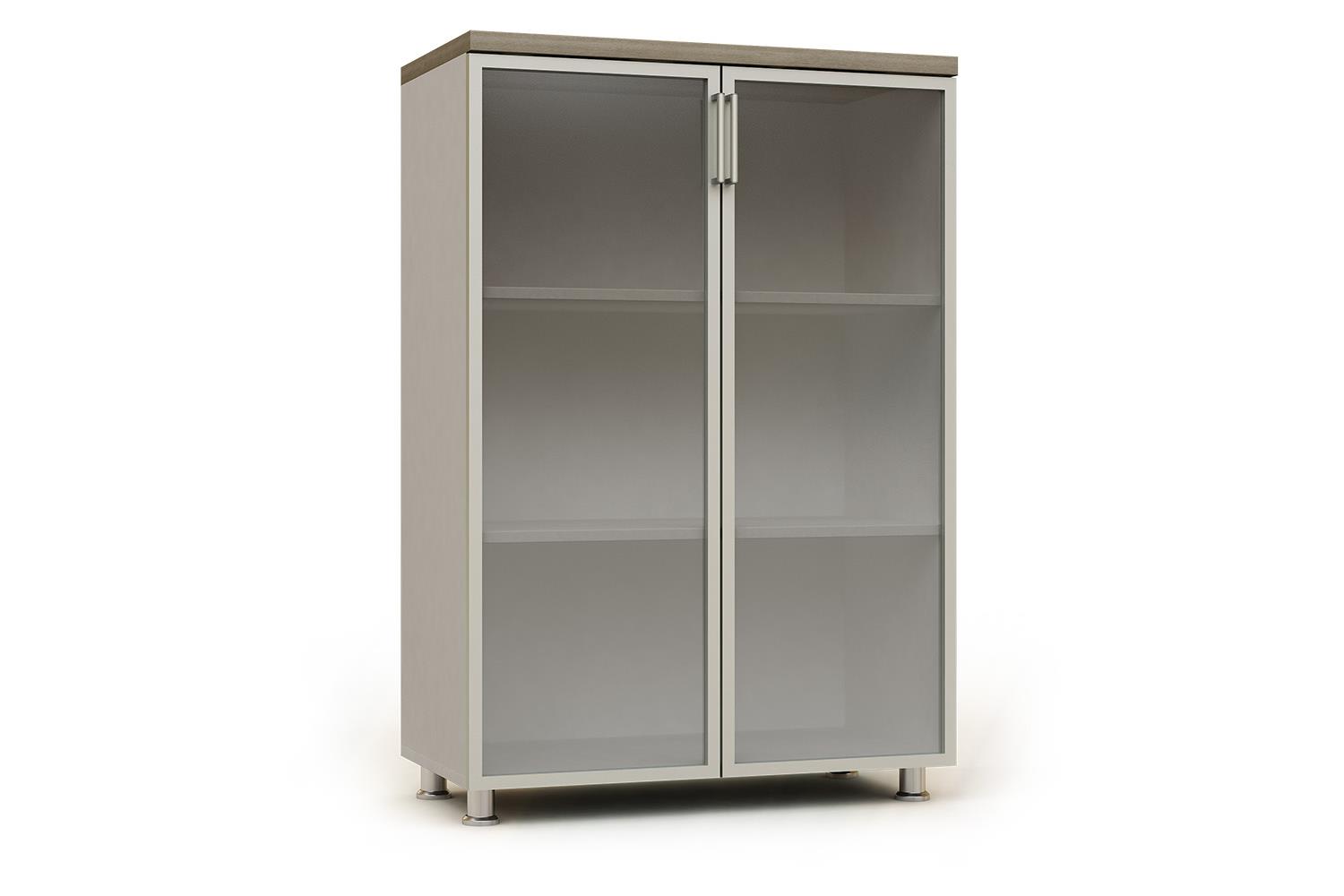 Armari modular ample amb portes de vidre