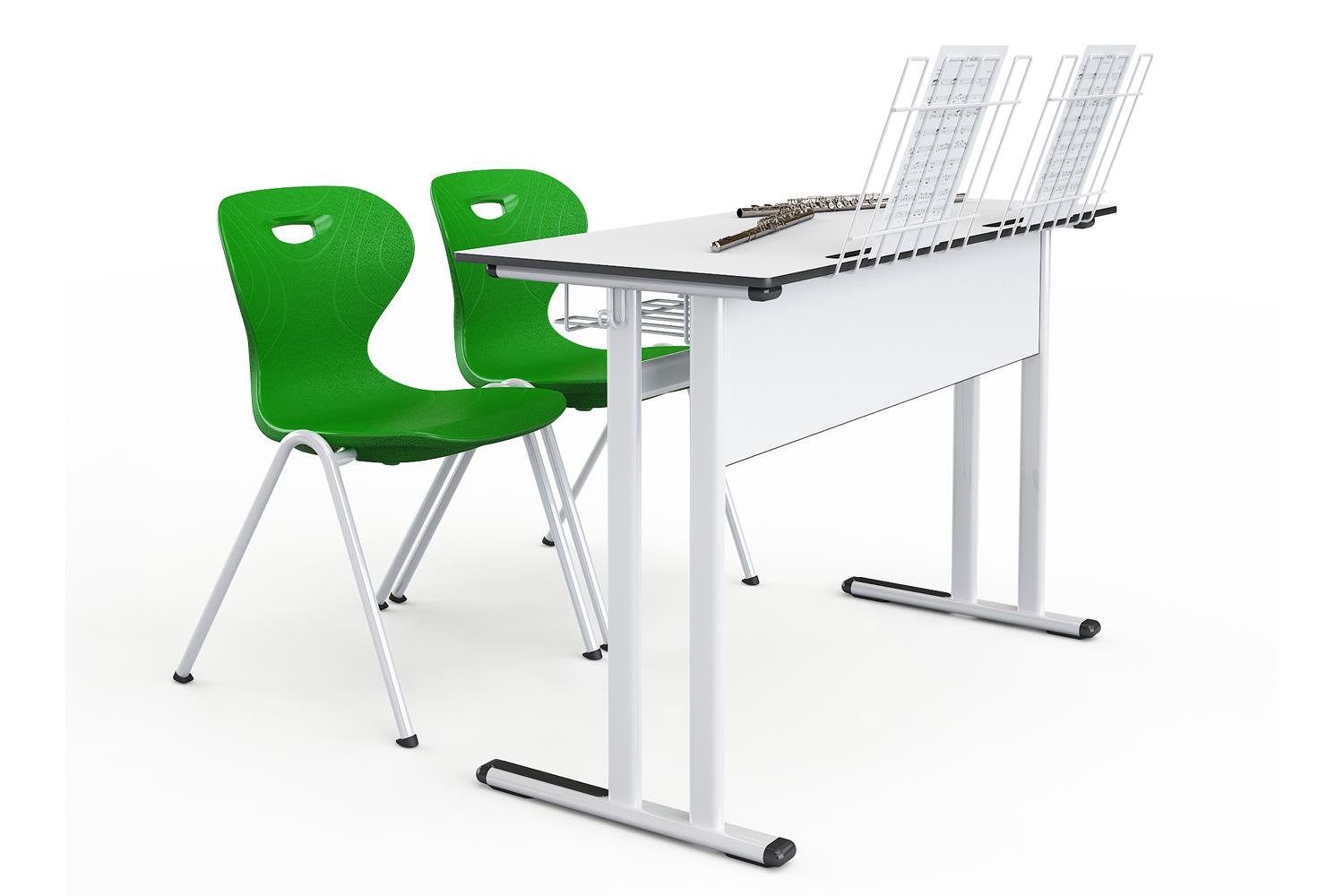Table Galaxy double of music compact with wooden panel