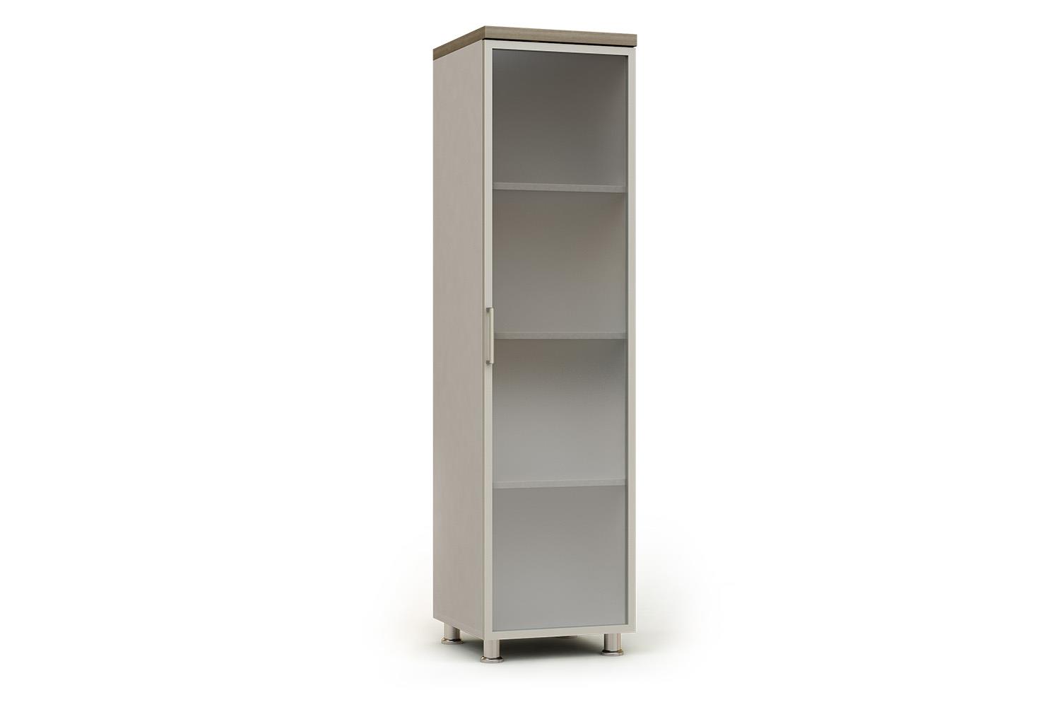 Armario modular alto estrecho abierto