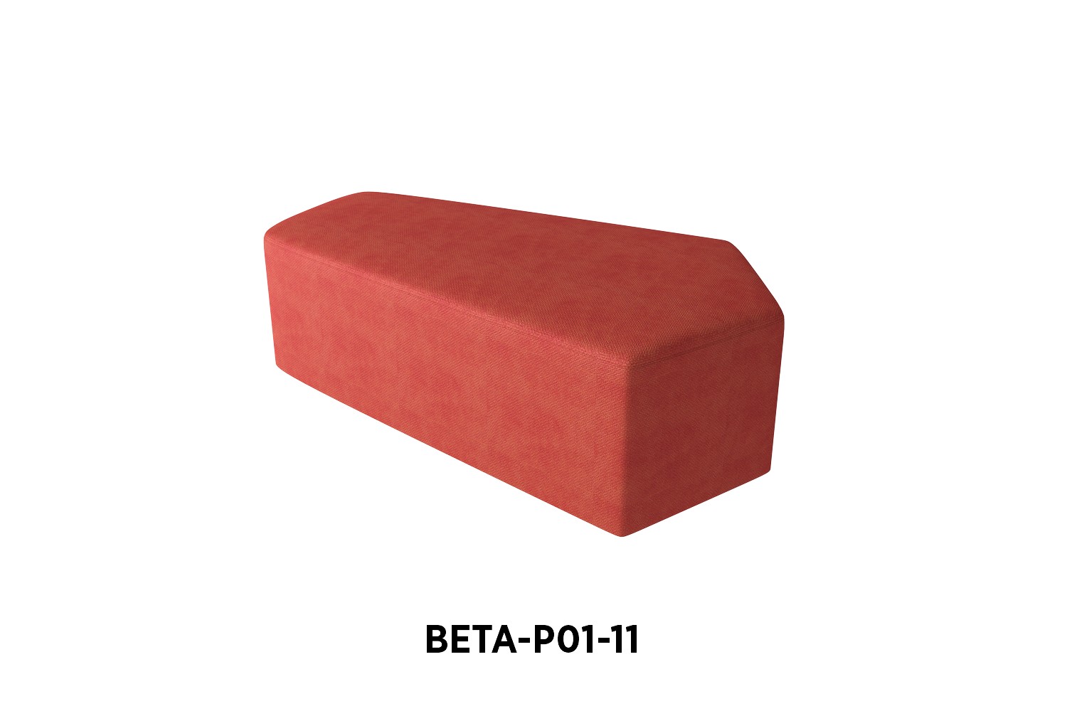 Puf tapizado Beta